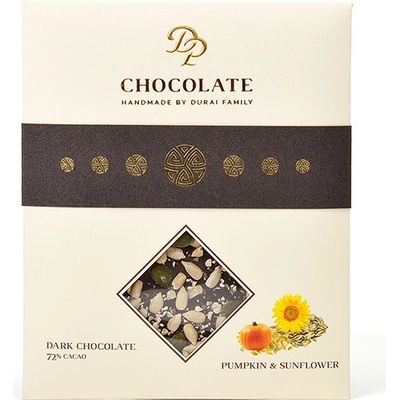 DP chocolate čokoláda Basic horká so semenami slnečnice a tekvice 70 g