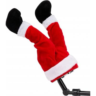 LAALU Hýbajúce sa nohy Santy na vianočný stromček 35 cm