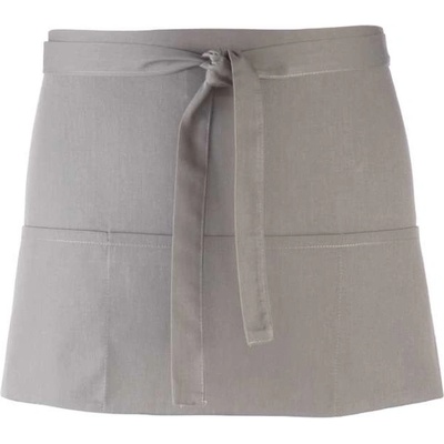 Premier Pracovní zástěrka Apron stříbrná