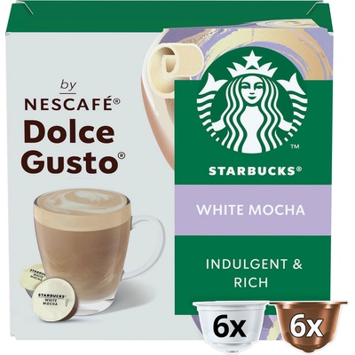 Starbucks Nescafé Dolce Gusto White Mocha 12 ks – Hledejceny.cz