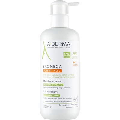 A-Derma Exomega Control Mliečko 400 ml