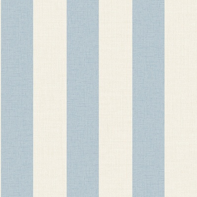 Wallfashion MN4007 Modro-krémová vliesová pruhovaná tapeta Maison rozmery 0,53 x 10,05 m