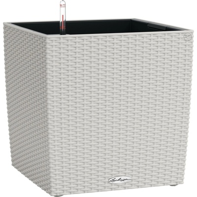 Lechuza Kvetináč Cube Cottage 40 sivý, 400 x 390 x 390 mm