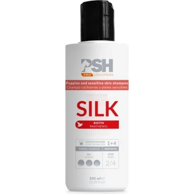 PSH SILK X-2 šampon HEDVÁBNÝ S BIOTINEM 100 ml
