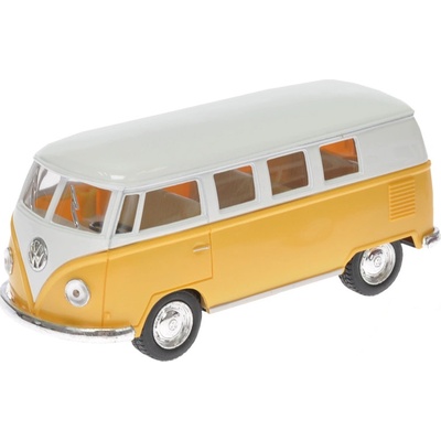 Mikro Trading Autobus Volkswagen 13cm kov zpětný chod žlutá 1:32