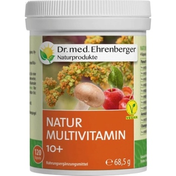 Dr. Ehrenberger Naturprodukte Естествен мултивитамин 10+ - 120 капсули