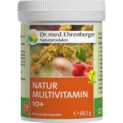 Dr. Ehrenberger Naturprodukte Естествен мултивитамин 10+ - 120 капсули