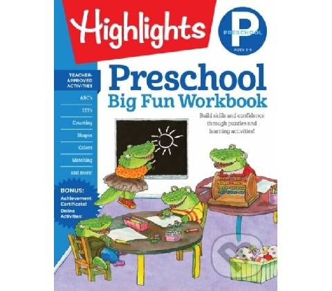 Preschool Big Fun Workbook