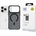 3mk Protection 3mk Smoke MagCase за iPhone 17 Pro Max - черен полупрозрачен (5903108665209)