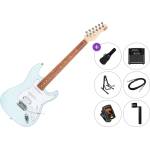 PSD Guitars STC-100-HSS Premium SET Blue Електрическа китара