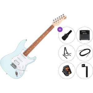 PSD Guitars STC-100-HSS Premium SET Blue Електрическа китара