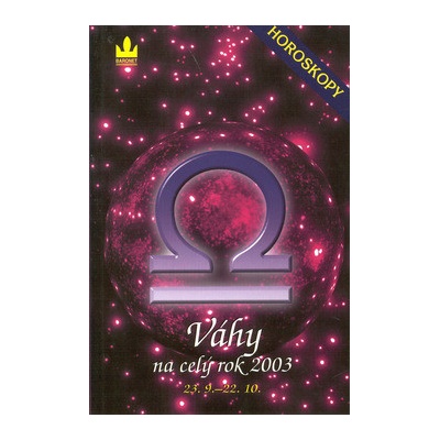 Horoskopy - Váhy na celý rok 2003
