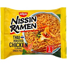 Nissin Instantní ramen nudle Thai roasted chicken 65 g