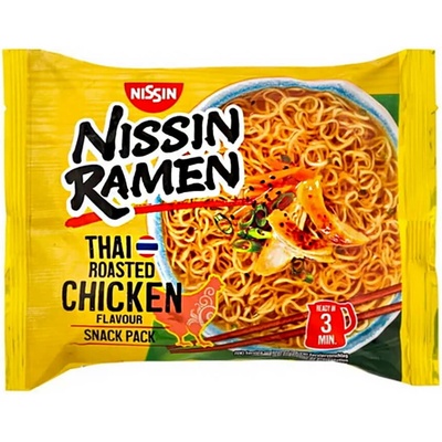 Nissin Instantní ramen nudle Thai roasted chicken 65 g