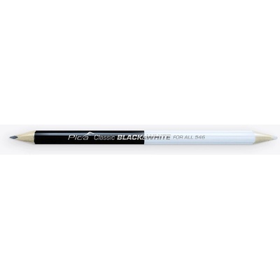Pica Classic univerzálna trojhranná ceruzka čierno biela 2B 546/24