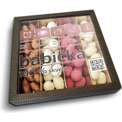 Sablio Mandle v čokoláde Babička 4 x 80 g