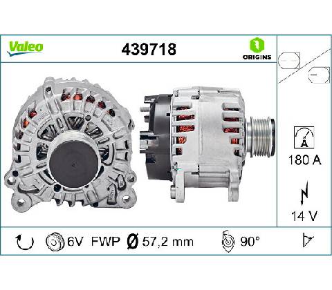 Alternátor VALEO 439718