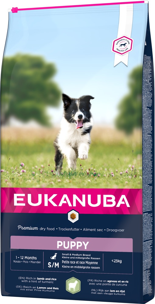 Eukanuba Puppy Small & Medium Lamb 12 kg Eukanuba Puppy Small & Medium Lamb 12 kg