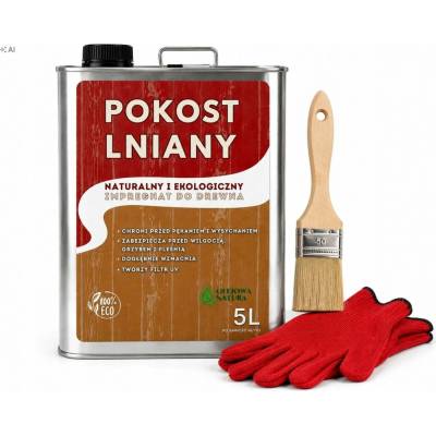 Impregnace na dřevo 5 l, slámově-jantarová