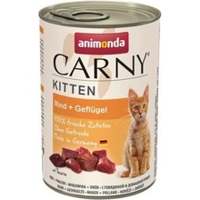 Animonda Carny Kitten hovězí a drůběží 400 g