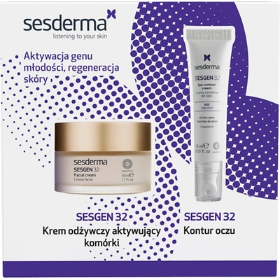 Sesderma Sesgen vyživujúcich produktov krém na tvár 50 ml + krém na očné okolie 15 ml