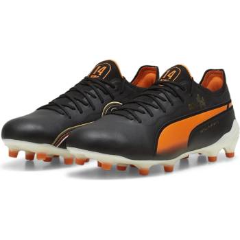 PUMA Футболни бутонки Puma King Ultimate Firm Ground Football Boots - Blk/Wht/Orange