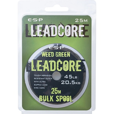 ESP olověnka Leadcore Weedy Green 25m 45lb
