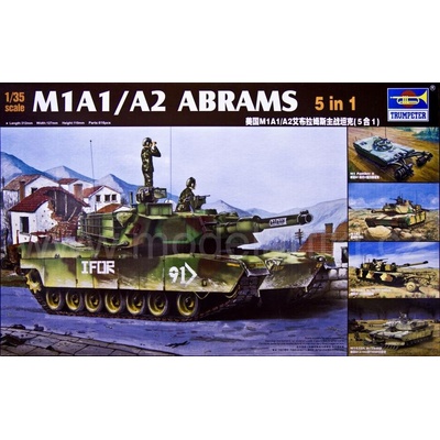Trumpeter M1A1:A2 Abrams 5 in 1 1:35
