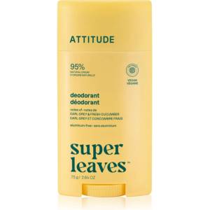 ATTITUDE Super Leaves Natural Deodorant дезодорант Earl Grey & Cucumber 75 гр