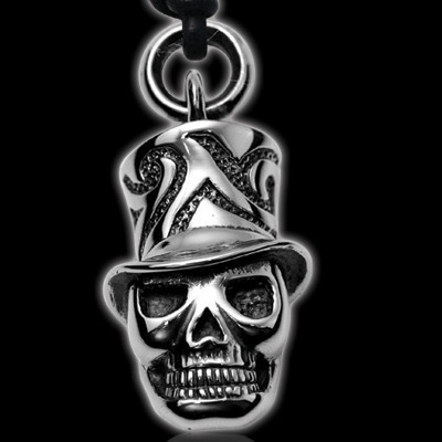 Steel Edge Přívěsek na krk lebka 160