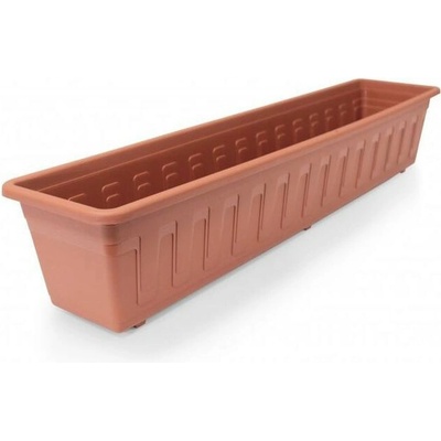 Plastkon truhlík Garden Terakota, 80x17x15 cm