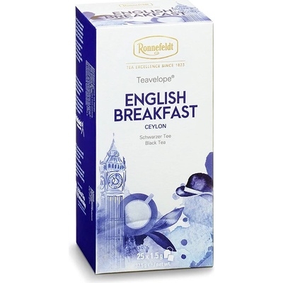 Ronnefeldt English Breakfast černý čaj 25 x 1,5 g