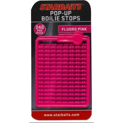 Starbaits Zarážky Bait Stopper Pop UP 240ks Fluo Růžová
