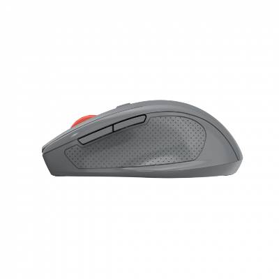 6 buttons wireless 2.4Ghz mouse, MX8650A Sensor, DPI up to 1600, Injection case, 3 M life times left and right switches, 2xAAA battery, ABS material. Size: 105x71x40mm, Weight: 59g, Dark grey (CNE-CMSW20DG)