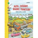 Auta, jeřáby, bagry, traktory - Velká kniha vozidel