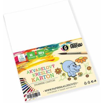 Kreslicí karton akvarelový A4 180 g - 10 ks