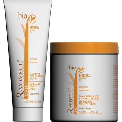 Raywell BIO maska hydratačná na suchú pokožku hlavy a suché vlasy 1000 ml