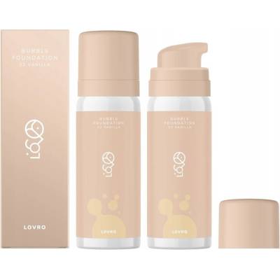 Lovro Bubble Foundation make-up 02 vanilla 50 ml