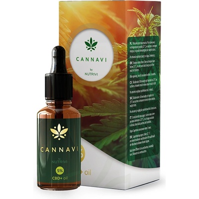 Cannavi by Nutrivi 20% CBD+ Oil Full Spectrum 10 ml