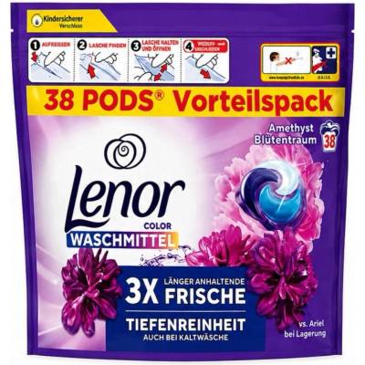 Lenor Color Pods Amethyst prací kapsle 38 PD