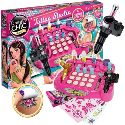Clementoni Crazy CHIC Velké tetovací studio – Zboží Dáma