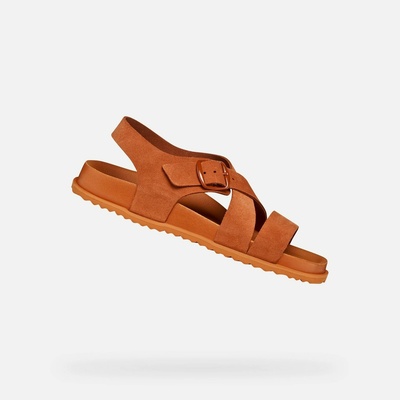 Geox Оранжеви дамски чехли Geox Sandybett Geox | Oranzhev | ЖЕНИ | 36