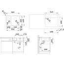 Image 1 of BLANCO SOLIS 340/180-U (526128)