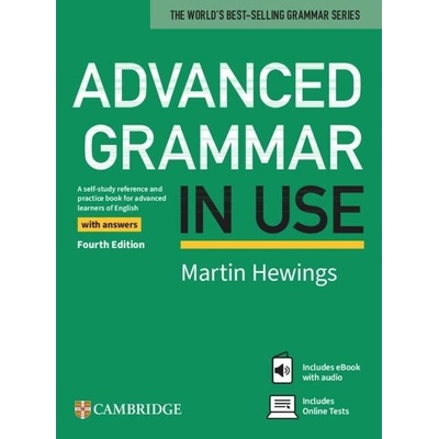 Advanced Grammar in Use Book with Answers and eBook and Online Test, 4th