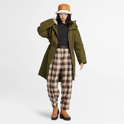 Timberland Анорак Timberland Fishtail parka - Green (Olive)