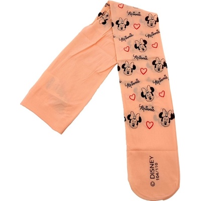 EplusM Dievčenské silonky Minnie Mouse ružová