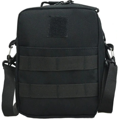DRAGOWA Tactical Dragowa Тактическа водоустойчива медицинска чанта за рамо 2L, черна (DRG036.black)