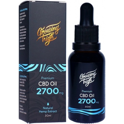 Growing High CBD oil 2700 mg olej kapky 30 ml