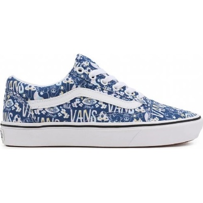 Vans UA ComfyCush Old Skool (Pastel Tie Dye) multi/true white modrá