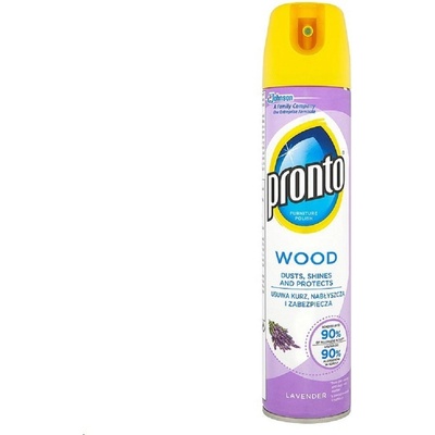 Pronto Wood 5v1 proti prachu spray na nábytek levandule 250 ml